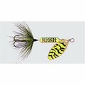 Yakima Rooster Tails 0.12 oz Original Rooster Tail, Chartreuse Black Tiger 208-CBT